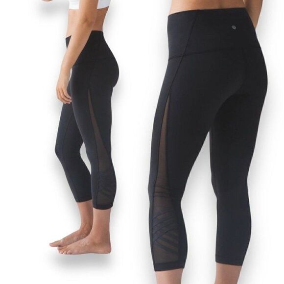 Lululemon Minimalist Crop Size 4 - Picture 1 of 10